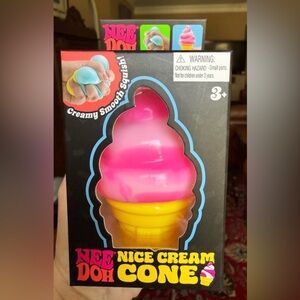 Schylling NeeDoh Nice Cream Cones PINK
Ice Cream Swirl Squishy 2026 TikTok fav